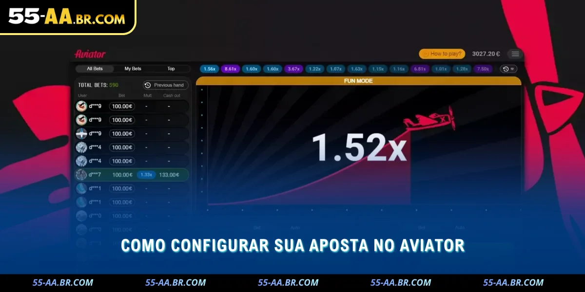 aprenda como configurar sua aposta no aviator com mais segurança