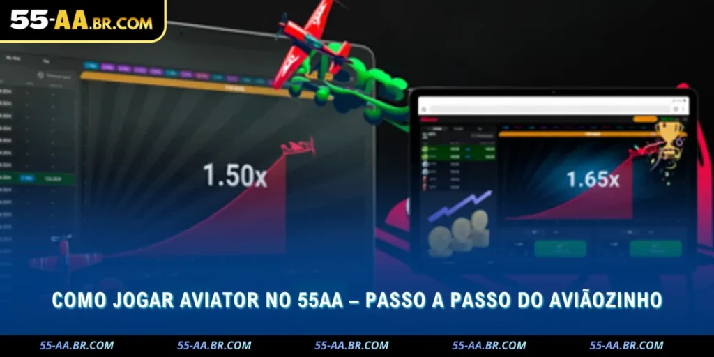 como jogar aviator no 55aa